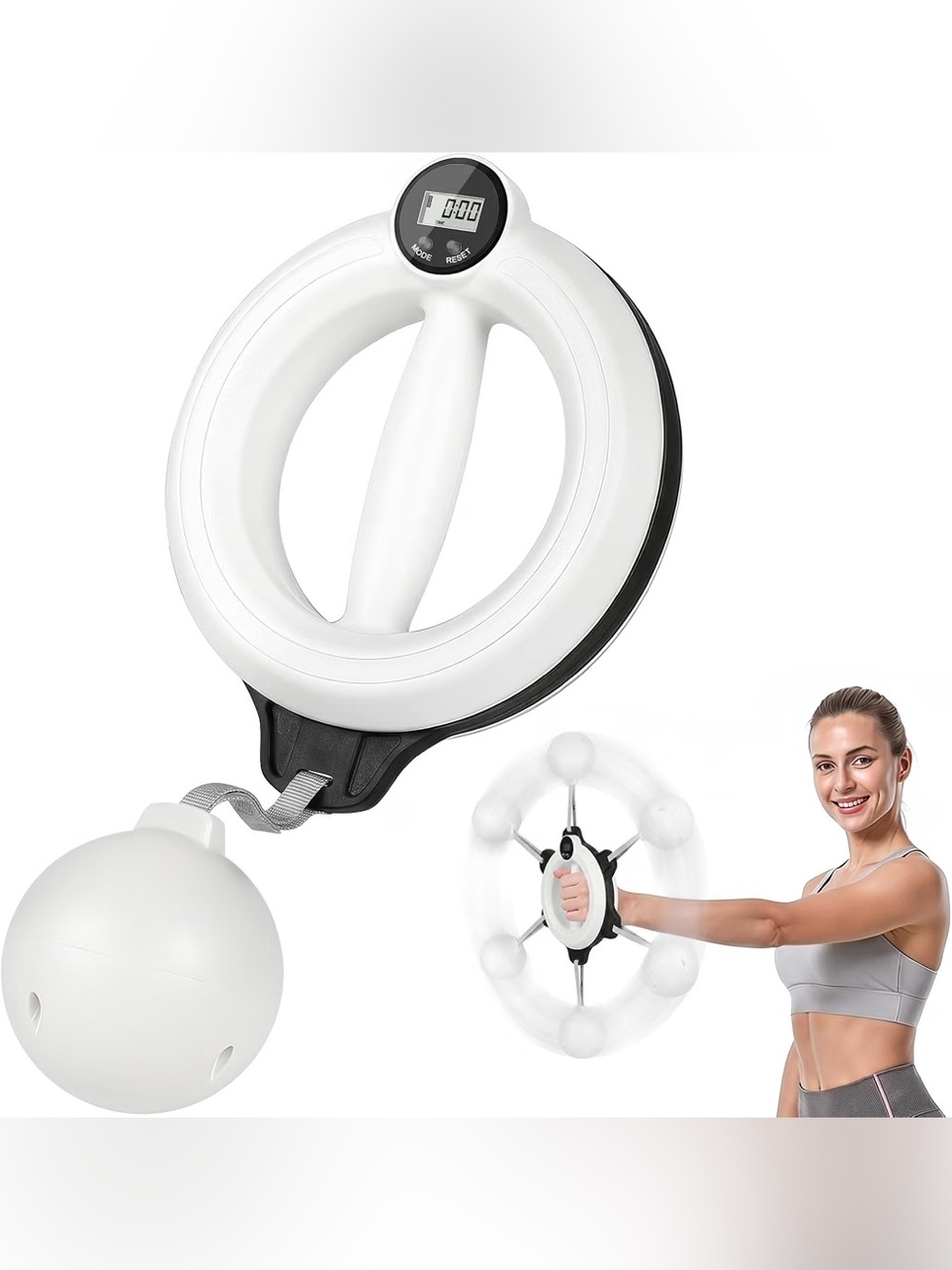 Digital Display Arm & Shoulder Workout, 360°